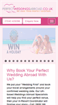 Mobile Screenshot of perfectweddingsabroad.co.uk